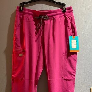 NWT Razz Pink Women’s Epic Scrub Pants/Bottoms
